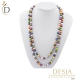 Collana lunga perle 7mm colorate vari colori | Grace