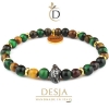 Bracciale unisex pietra dura naturale Occhio di tigre | Benito