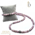 Completo donna Pietra naturale Kunzite Argento925 | Amelie